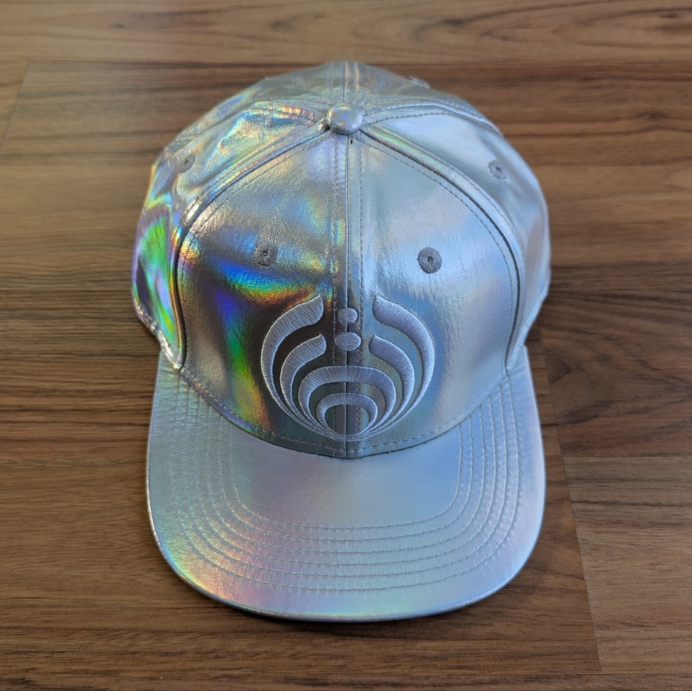 Holographic Silver Cap